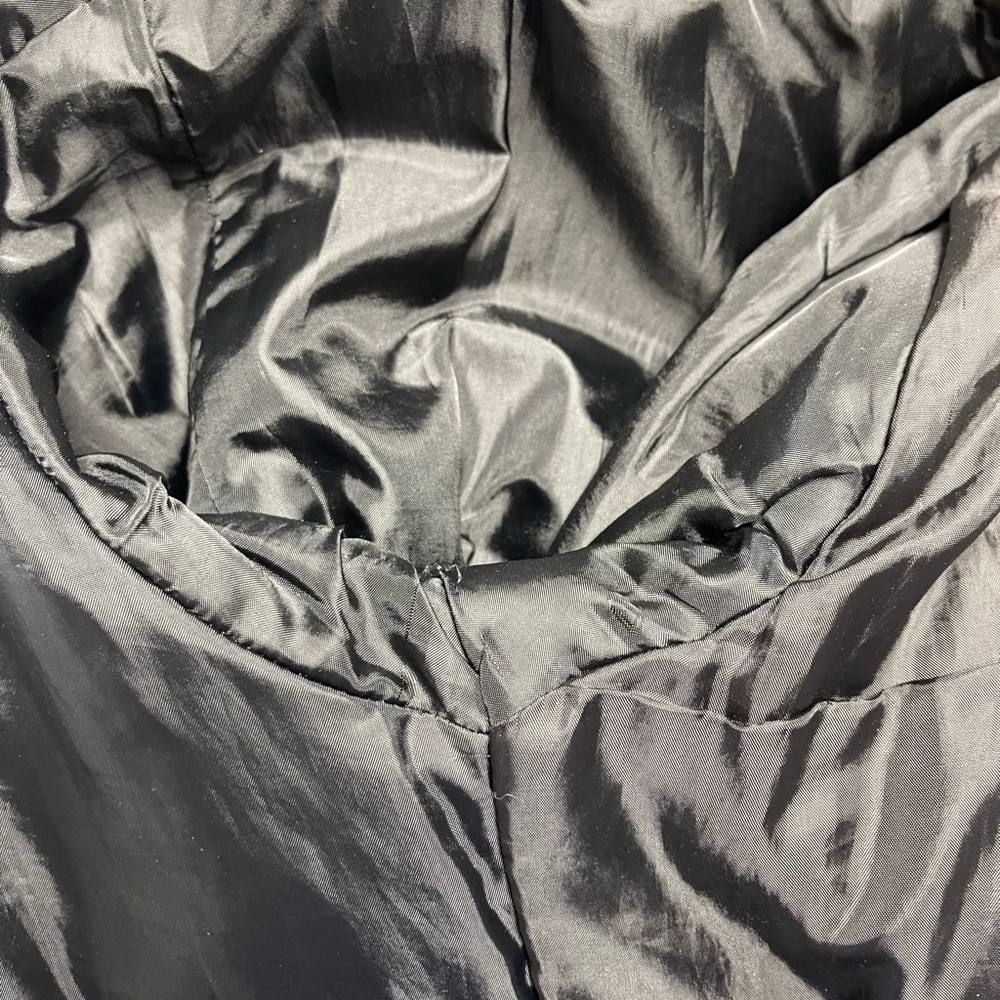 Hill & Archer Leather bomber style jacket, Approx 24” PTP, 26” Long Size 42 - Picture 9 of 11